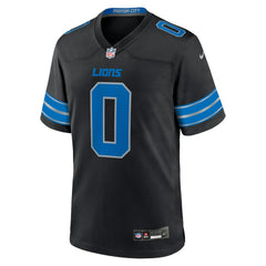 NFL Jahmyr Gibbs Detroit Lions 2nd Alternate Game Player Jersey - Black