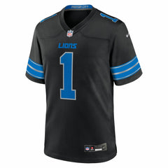 NFL Jameson Williams Detroit Lions Alternate Game Player Jersey - Black