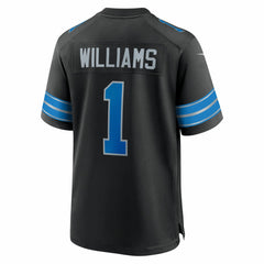 NFL Jameson Williams Detroit Lions Alternate Game Player Jersey - Black