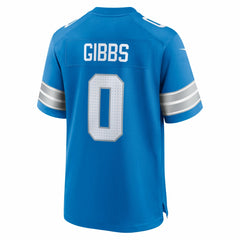 NFL Jahmyr Gibbs Detroit Lions Game Player Jersey - Blue