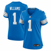 NFL Jameson Williams Detroit Lions Women's Game Player Jersey - Blue