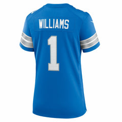 NFL Jameson Williams Detroit Lions Women's Game Player Jersey - Blue