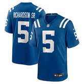 NFL Anthony Richardson Sr. Indianapolis Colts Team Game Jersey - Royal