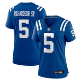 NFL Anthony Richardson Sr. Indianapolis Colts Women's Team Game Jersey - Royal