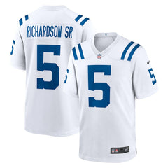NFL Anthony Richardson Sr. Indianapolis Colts Game Jersey - White