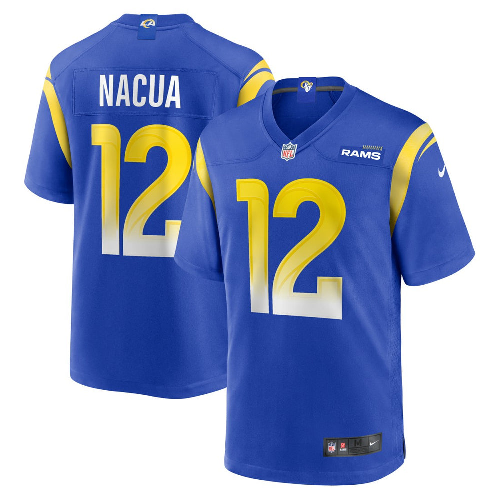 NFL Puka Nacua Los Angeles Rams Game Player Jersey - Royal