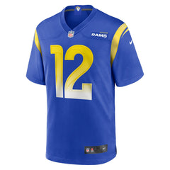 NFL Puka Nacua Los Angeles Rams Game Player Jersey - Royal
