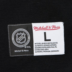 NHL Boston Bruins Mitchell & Ness Thermal Henley Long Sleeve T-Shirt - Black