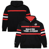 NHL Buffalo Sabres Mitchell & Ness Head Coach Slogan Pullover Hoodie - Black