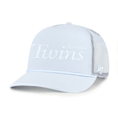 Minnesota Twins '47 Foundation Script Hitch Adjustable Trucker Hat - Light Blue Hats