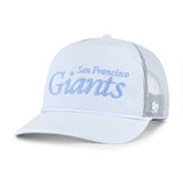San Francisco Giants '47 Foundation Script Hitch Adjustable Trucker Hat - Light Blue Hats