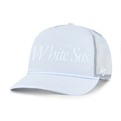 Chicago White Sox '47 Foundation Script Hitch Adjustable Trucker Hat - Light Blue Hats