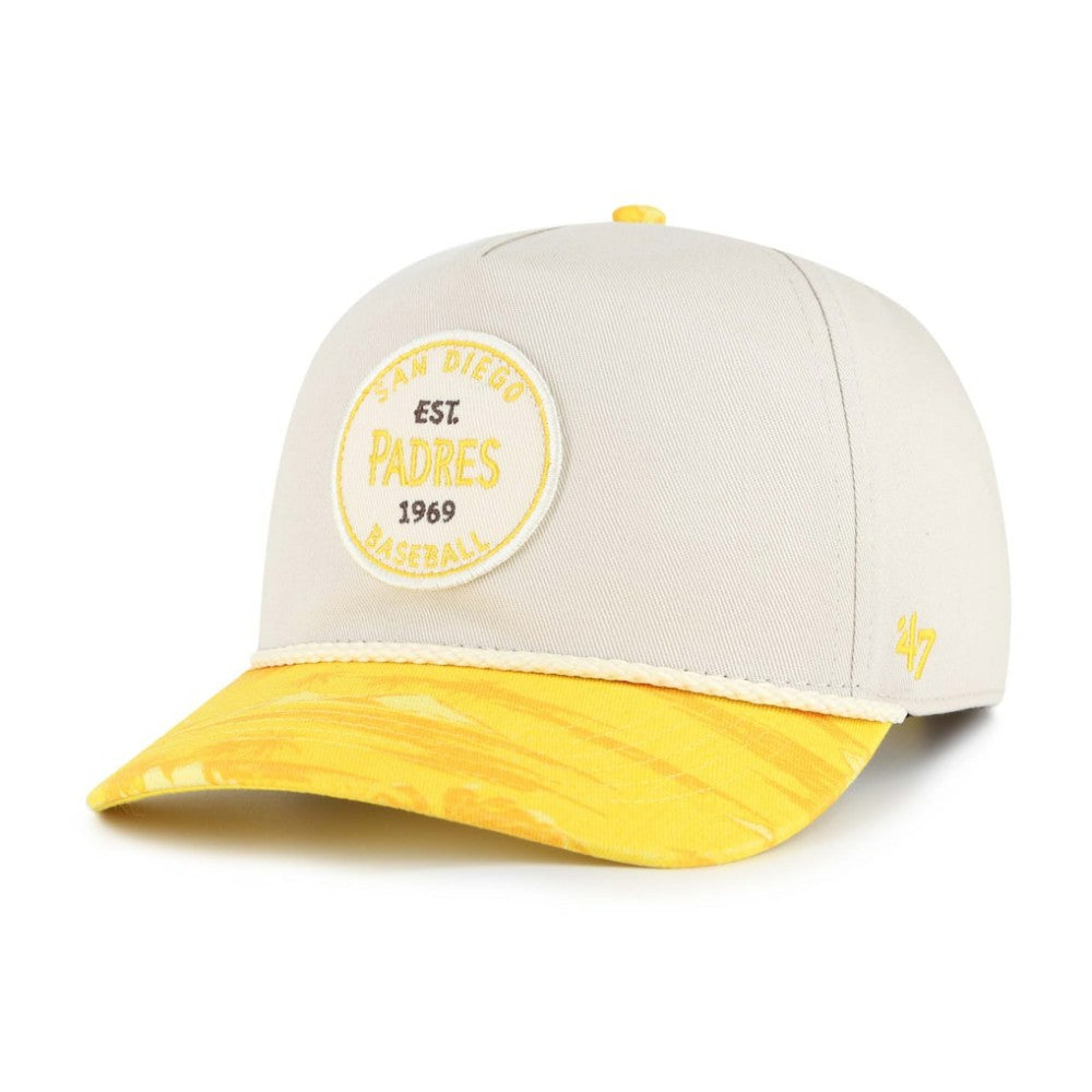 San Diego Padres '47 Fiji Rope Hitch Adjustable Hat - Cream/Gold Hats