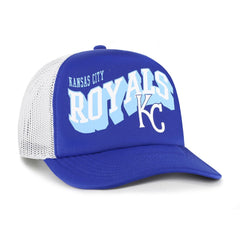 Kansas City Royals '47 Meander Foam Trucker Snapback Hat - Royal Hats