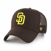 San Diego Padres '47 Ballpark Offside Adjustable Trucker Hat - Brown Hats