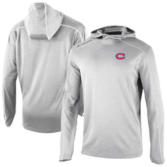 NHL Montreal Canadiens Columbia Shotgun Omni-Wick Pullover Hoodie - Gray