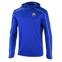 NHL Edmonton Oilers Columbia Shotgun Omni-Wick Pullover Hoodie - Royal