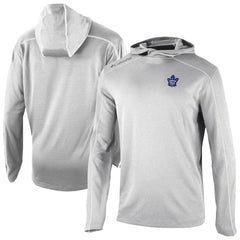 NHL Toronto Maple Leafs Columbia Shotgun Omni-Wick Pullover Hoodie - Gray