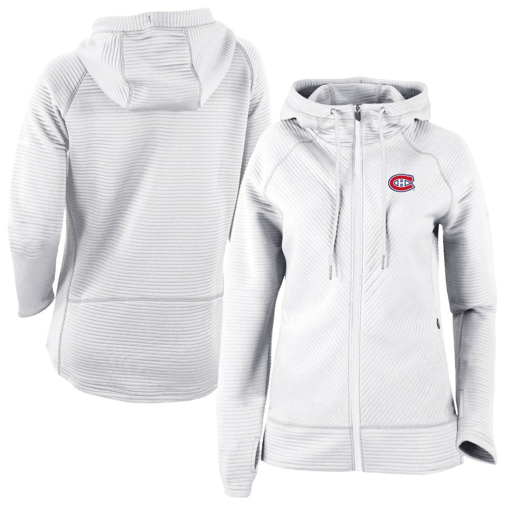 NHL Montreal Canadiens Columbia Omni-Wick Pack It Up Full-Zip Jacket - White