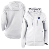 NHL Toronto Maple Leafs Columbia Omni-Wick Pack It Up Full-Zip Jacket - White