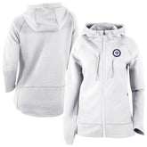 NHL Winnipeg Jets Columbia Omni-Wick Pack It Up Full-Zip Jacket - White