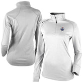 NHL Edmonton Oilers Columbia Women's Omni-Wick Shotgun 2.0 Quarter-Zip Pullover Top - White