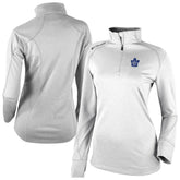 NHL Toronto Maple Leafs Columbia Women's Omni-Wick Shotgun 2.0 Quarter-Zip Pullover Top - White