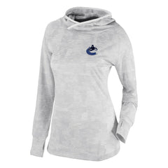 NHL Vancouver Canucks Columbia Women's Omni-Wick Sunday Ball Pullover Hoodie - White