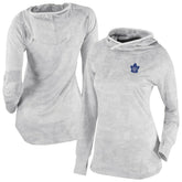 NHL Toronto Maple Leafs Columbia Women's Omni-Wick Sunday Ball Pullover Hoodie - White