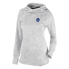 NHL Toronto Maple Leafs Columbia Women's Omni-Wick Sunday Ball Pullover Hoodie - White