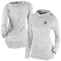 NHL Edmonton Oilers Columbia Women's Omni-Wick Sunday Ball Pullover Hoodie - White