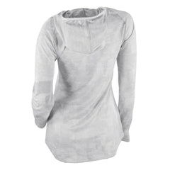 NHL Edmonton Oilers Columbia Women's Omni-Wick Sunday Ball Pullover Hoodie - White
