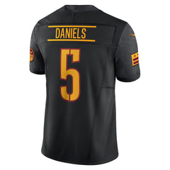 NFL Jayden Daniels Washington Commanders Vapor F.U.S.E. Limited Jersey - Black