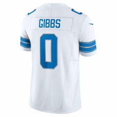 NFL Jahmyr Gibbs Detroit Lions Vapor F.U.S.E. Limited Jersey - White