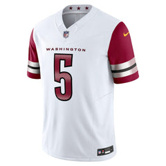 NFL Jayden Daniels Washington Commanders Vapor F.U.S.E. Limited Jersey - White