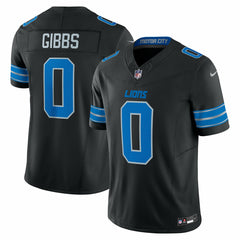 NFL Jahmyr Gibbs Detroit Lions 2nd Alternate Vapor F.U.S.E. Limited Jersey - Black