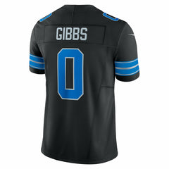NFL Jahmyr Gibbs Detroit Lions 2nd Alternate Vapor F.U.S.E. Limited Jersey - Black