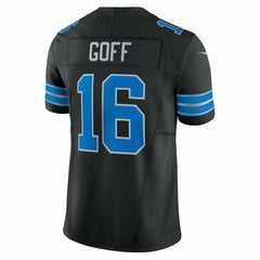 NFL Jared Goff Detroit Lions Vapor F.U.S.E. Limited Jersey - Black