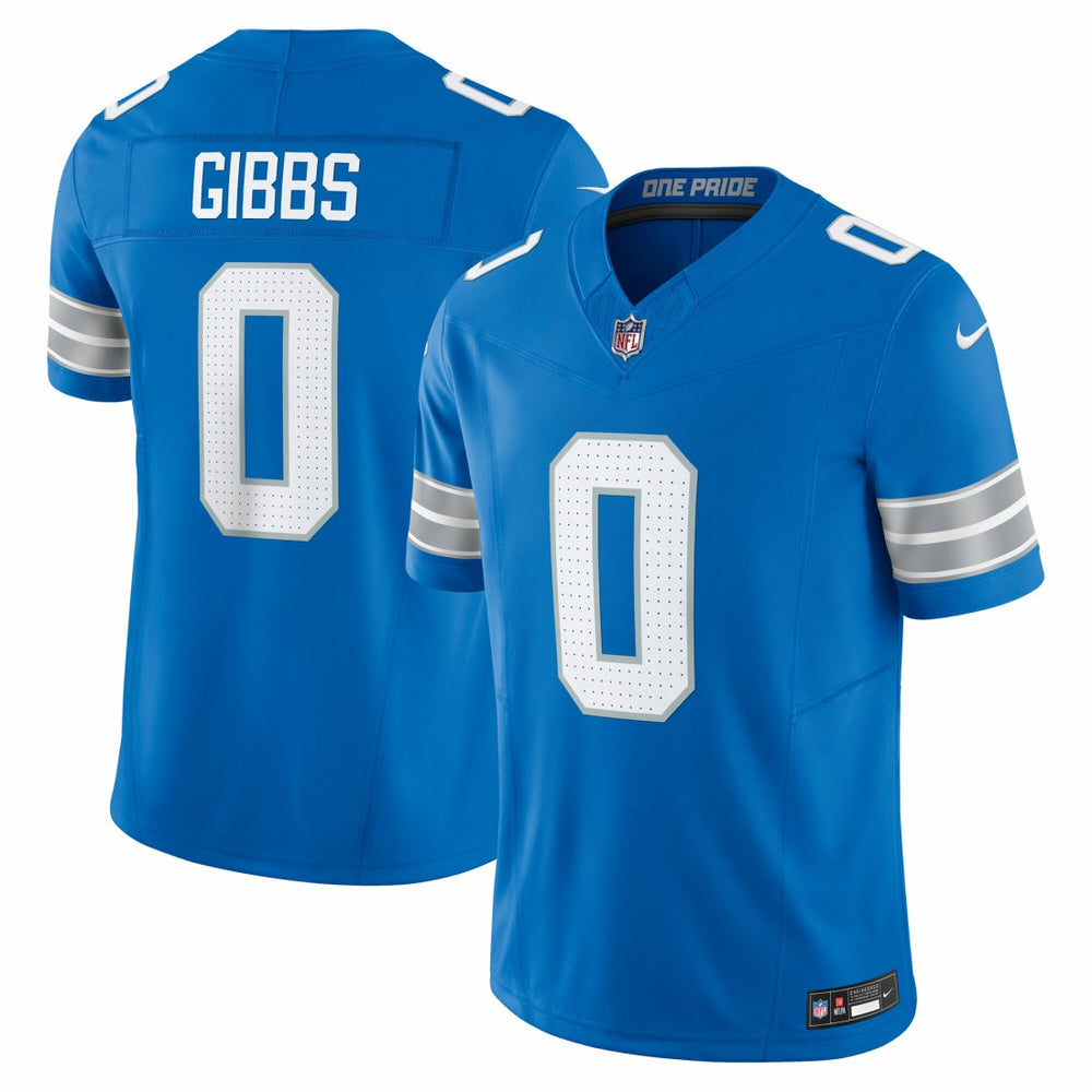NFL Jahmyr Gibbs Detroit Lions Vapor F.U.S.E. Limited Jersey - Blue