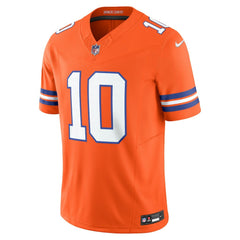 NFL Bo Nix Denver Broncos Vapor F.U.S.E. Limited Jersey - Orange