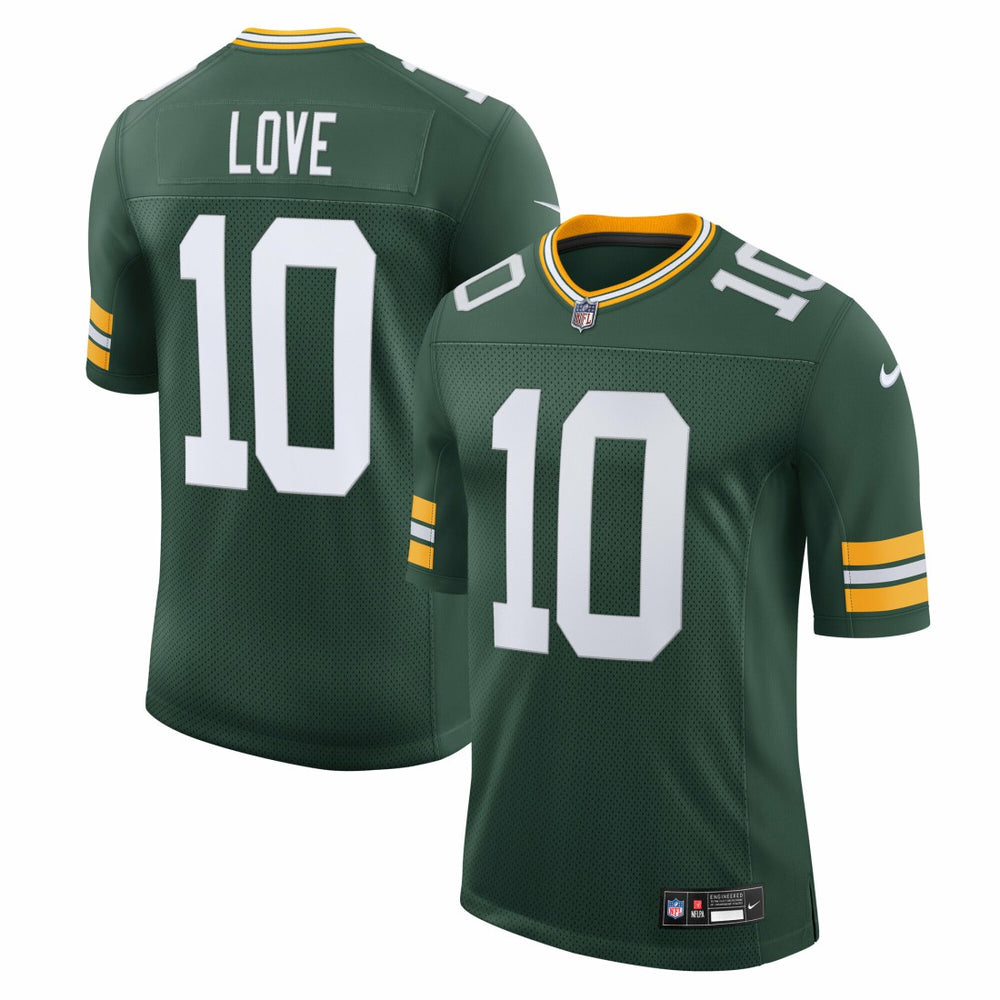 NFL Jordan Love Green Bay Packers Team Vapor Untouchable Limited Jersey - Green