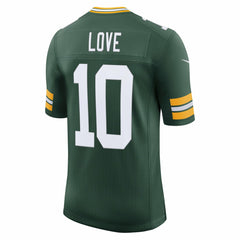 NFL Jordan Love Green Bay Packers Team Vapor Untouchable Limited Jersey - Green