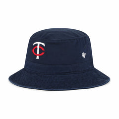 Minnesota Twins '47 Primary Logo Bucket Hat - Navy Hats