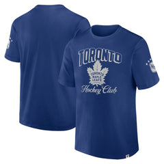 NHL Toronto Maple Leafs Fanatics Decades Collection Made To Last T-Shirt - Blue