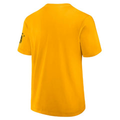 NHL Boston Bruins Fanatics Decades Collection Made To Last T-Shirt - Yellow