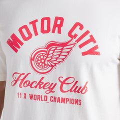 NHL Detroit Red Wings Fanatics Decades Collection Timeless T-Shirt - White