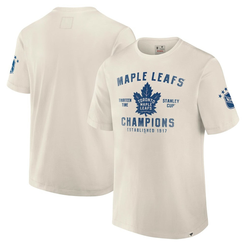 NHL Toronto Maple Leafs Fanatics Decades Collection Timeless T-Shirt - White