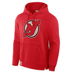 NHL New Jersey Devils Fanatics Decades Collection Tradition Hoodie - Red