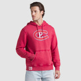 NHL Montreal Canadiens Fanatics Decades Collection Tradition Hoodie - Red