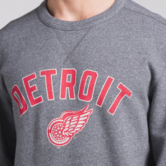 NHL Detroit Red Wings Fanatics Decades Collection Legendary Fleece Pullover Sweatshirt - Heather Gray